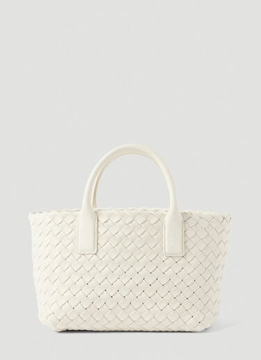 Bottega Veneta Cabat Mini Tote Bag White bov0251016