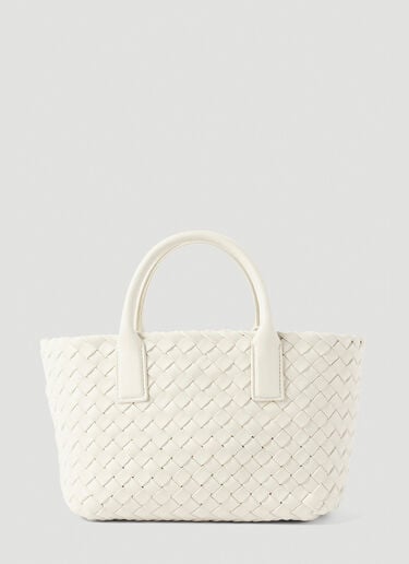 Bottega Veneta Cabat Mini Tote Bag White bov0251016