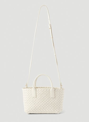 Bottega Veneta Cabat Mini Tote Bag White bov0251016