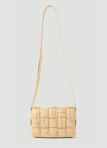 Bottega Veneta Cassette 褶裥单肩包 米色 bov0251018