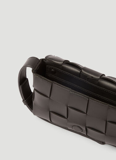 Bottega Veneta 카세트 스몰 숄더백 블랙 bov0251037