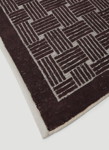 Big Intreccio Beach Towel Bottega Veneta Big Intreccio Beach Towel Cream bov0251092