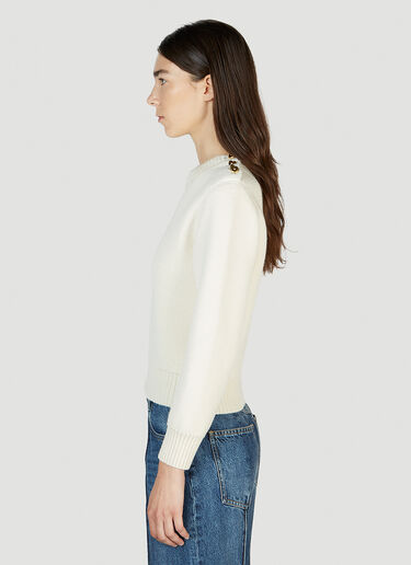 Knot Sweater Bottega Veneta Knot Sweater White bov0251100