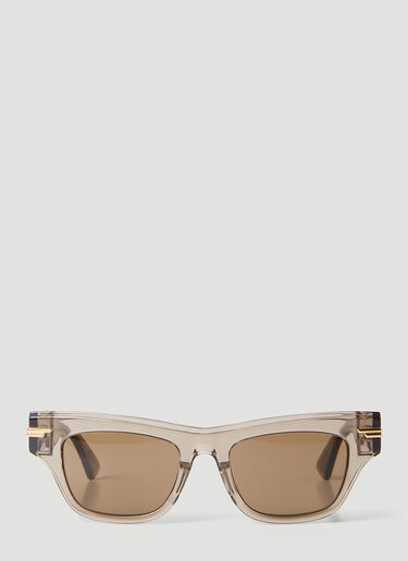 BV1122S Cat Eye Sunglasses Bottega Veneta BV1122S Cat Eye Sunglasses Brown bov0251135