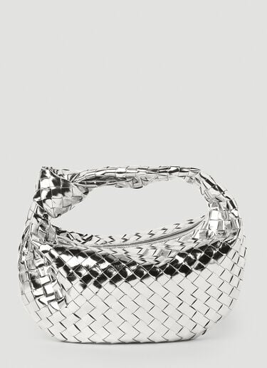 메탈릭 틴 조디 핸드백 Bottega Veneta 메탈릭 틴 조디 핸드백 실버 bov0252006