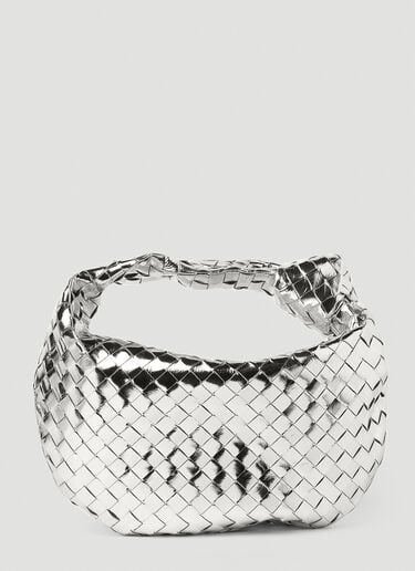 메탈릭 틴 조디 핸드백 Bottega Veneta 메탈릭 틴 조디 핸드백 실버 bov0252006