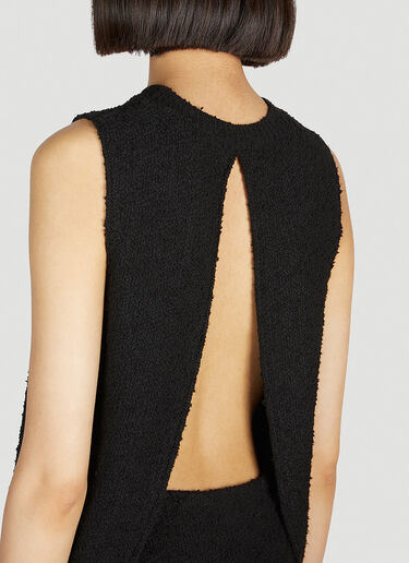Textured Knit Top Bottega Veneta Textured Knit Top Black bov0252062