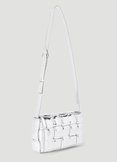Bottega Veneta Cassette 软垫单肩包 银色 bov0252107