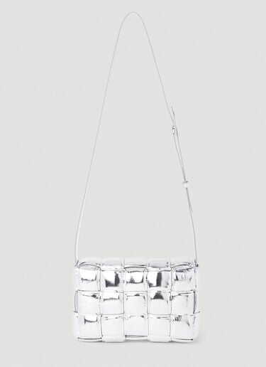 Bottega Veneta Cassette 软垫单肩包 银色 bov0252107