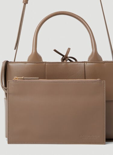 Mini Arco Tote Bag Bottega Veneta Mini Arco Tote Bag Brown bov0253019