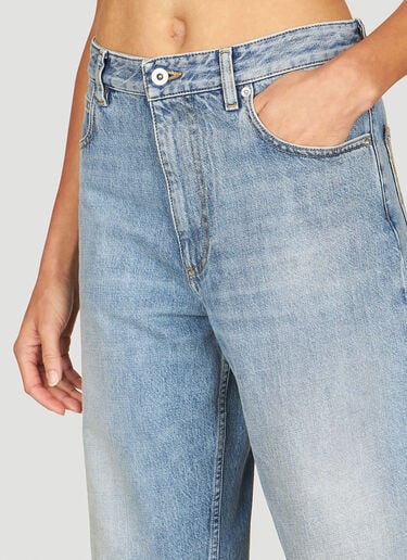 Straight Leg Jeans Bottega Veneta Straight Leg Jeans Blue bov0253079