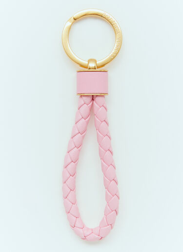 Intreccio Keyring Bottega Veneta Intreccio Keyring Pink bov0255029