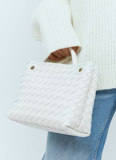 스몰 안디아모 핸드백 Bottega Veneta 스몰 안디아모 핸드백 화이트 bov0255073