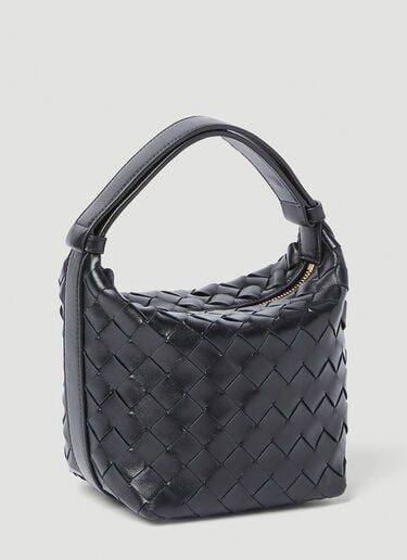 Intrecciato 皮革手提包 Bottega Veneta Intrecciato 皮革手提包 黑色 bov0255078