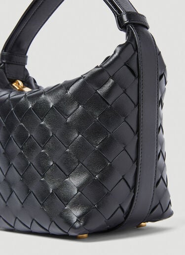 Intrecciato 皮革手提包 Bottega Veneta Intrecciato 皮革手提包 黑色 bov0255078