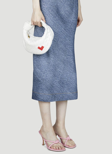 迷你 Jodie 手提包 Bottega Veneta 迷你 Jodie 手提包 白色 bov0255085