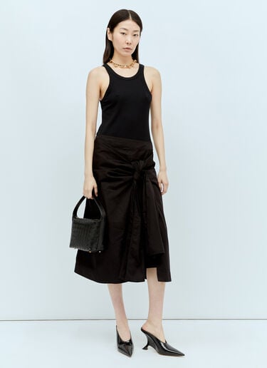 Bottega Veneta Mini Wallace Shoulder Bag Black bov0256005