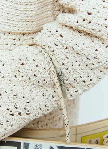 Medium Graphic Print Tote Bag Bottega Veneta Medium Graphic Print Tote Bag Beige bov0256009