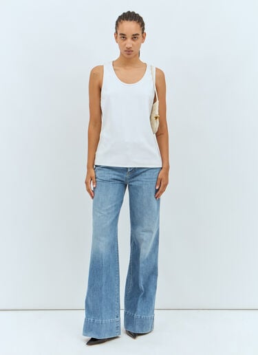 Vintage Wide-Leg Jeans Bottega Veneta Vintage Wide-Leg Jeans Blue bov0257004