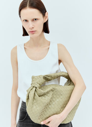 Bottega Veneta 小号 Jodie 手提包 米色 bov0257038