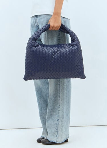 スモール ホップ ショルダーバッグ Bottega Veneta スモール ホップ ショルダーバッグ ネイビー bov0257060