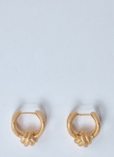 Knot Earrings Bottega Veneta Knot Earrings Gold bov0259061
