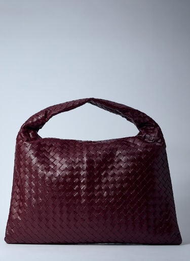 Large Hop Shoulder Bag Bottega Veneta Large Hop Shoulder Bag Red bov0260011