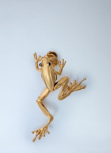 Small Rana Brooch Bottega Veneta Small Rana Brooch Gold bov0260034