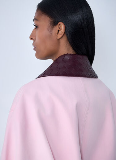 Bottega Veneta Cotton Twill Jacket Pink bov0261001