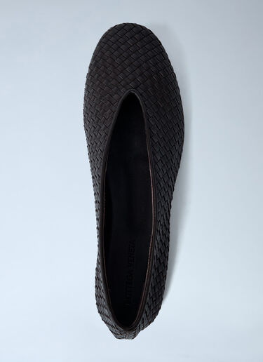 Rosa Ballerina Flats Bottega Veneta Rosa Ballerina Flats Brown bov0261015