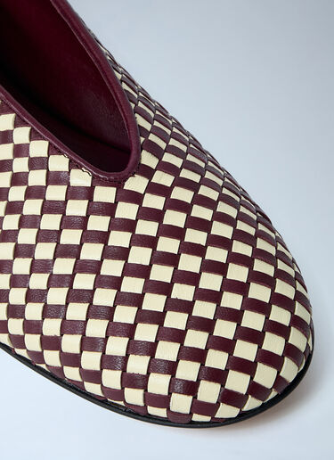 Bottega Veneta Rosa Ballerina Flats Beige bov0261016