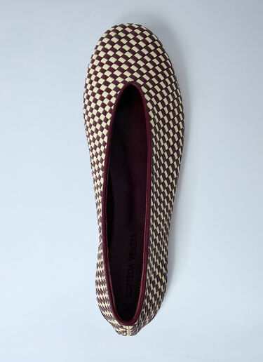 Rosa Ballerina Flats Bottega Veneta Rosa Ballerina Flats Beige bov0261016