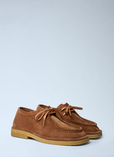 Bottega Veneta Daddy Lace-Up Shoes Camel bov0261017
