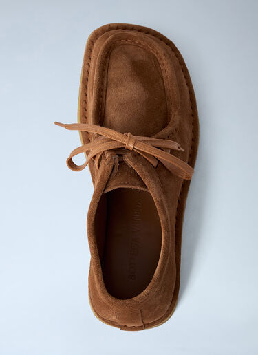 Bottega Veneta Daddy Lace-Up Shoes Camel bov0261017