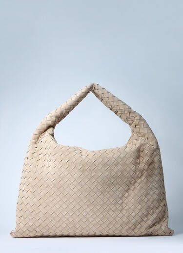 Bottega Veneta 라지 홉 숄더백 베이지 bov0261027