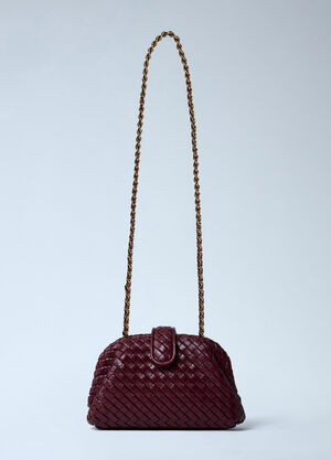 Bottega Veneta Small Lauren 1980 Shoulder Bag Burgundy bov0261044