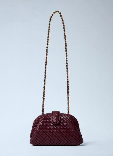 Bottega Veneta Small Lauren 1980 Shoulder Bag Burgundy bov0261044