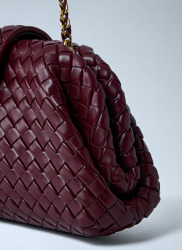Bottega Veneta Small Lauren 1980 Shoulder Bag Burgundy bov0261044