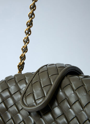 Bottega Veneta Small Lauren 1980 Shoulder Bag Green bov0261045