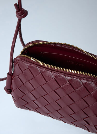 Bottega Veneta Concert Pouch Crossbody Bag Burgundy bov0261059
