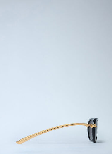 Bottega Veneta Knot Aviator Sunglasses Black bov0362003