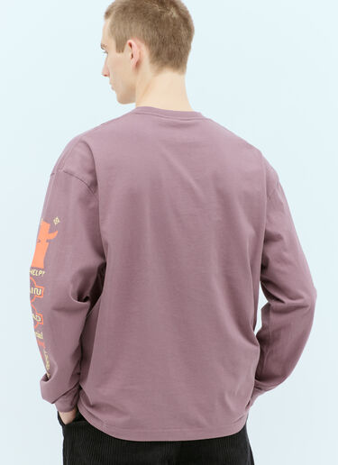 Special Illusions 長袖Tシャツ Brain Dead Special Illusions 長袖Tシャツ パープル bra0154013