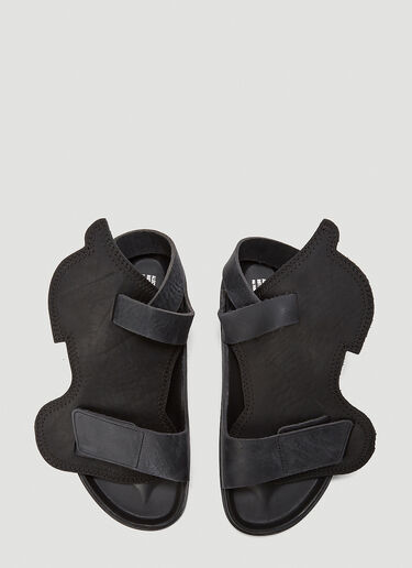 X Alecsander Rothschild Bukarest Sandals Birkenstock X CSM X Alecsander Rothschild Bukarest Sandals Black brc0144001