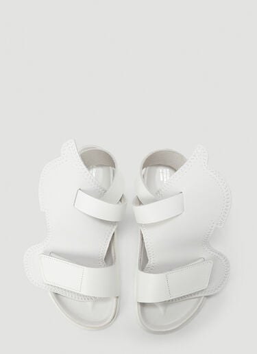 X Alecsander Rothschild Bukarest Sandals Birkenstock X CSM X Alecsander Rothschild Bukarest Sandals White brc0244001