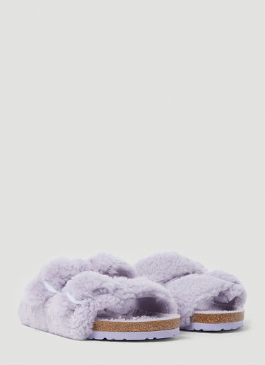 Arizona Big Buckle Shearling Sandals Birkenstock Arizona Big Buckle Shearling Sandals Lilac brk0252018