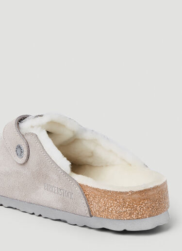 보스턴 시어링 뮬 Birkenstock 보스턴 시어링 뮬 그레이 brk0350011