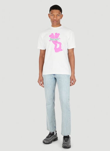 Teddy (B).ear T-Shirt Bstroy Teddy (B).ear T-Shirt White bst0350008