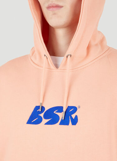 Embroidered Logo Hooded Sweatshirt Butter Sessions Embroidered Logo Hooded Sweatshirt Pink bts0346003