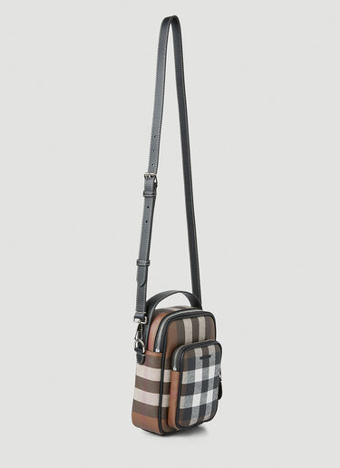 체크 크로스바디 백 Burberry 체크 크로스바디 백 브라운 bur0147136