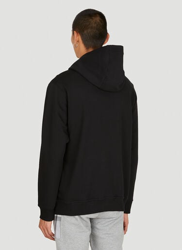 Burberry Logo Patch Hooded Sweatshirt Black bur0149043